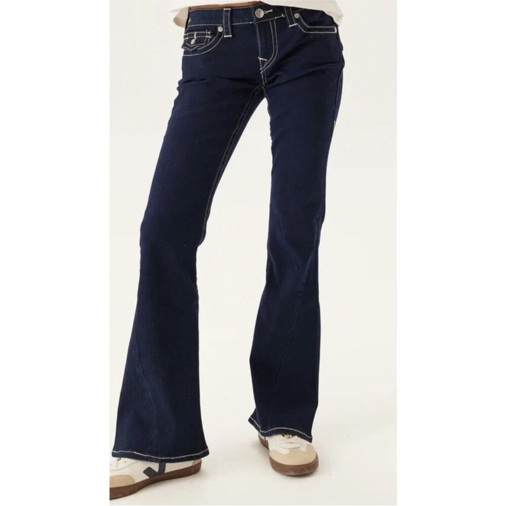 NWT TRUE RELIGION Joey Low Rise Flare Jeans size 29